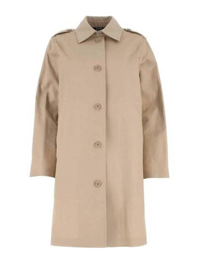 Justine Raincoat Beige - A.P.C. - BALAAN 2