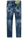 Tidy Biker Jeans Blue - DSQUARED2 - BALAAN 3