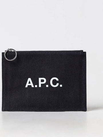 Clutch Tokyo A.P.C. in denim riciclato - A.P.C. - BALAAN 1