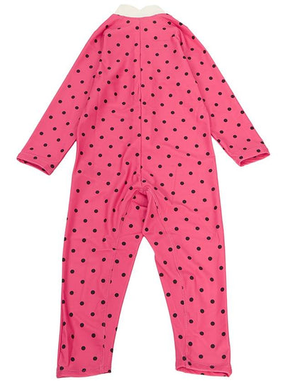 Polka dot baby swimsuit 2328010328 PINK - MINI RODINI - BALAAN 2