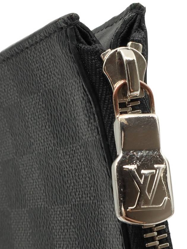 Damier Graphite Canvas Pochette Jour GM Clutch - LOUIS VUITTON - BALAAN 6