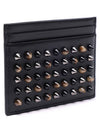 Kios Spike Card Wallet Black - CHRISTIAN LOUBOUTIN - BALAAN 4