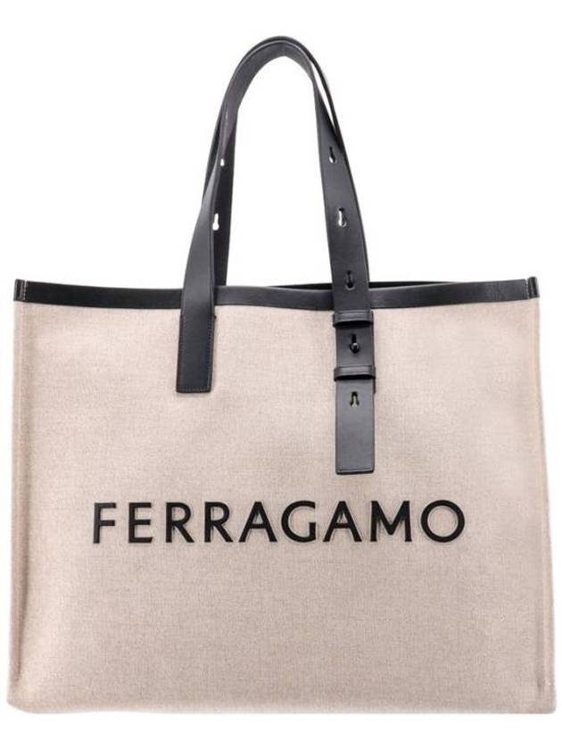 Tote Bag 241298 764873 Beige - SALVATORE FERRAGAMO - BALAAN 2