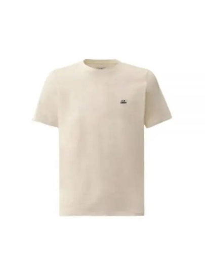 30/1 Jersey Logo Short Sleeve T-Shirt White - CP COMPANY - BALAAN 2