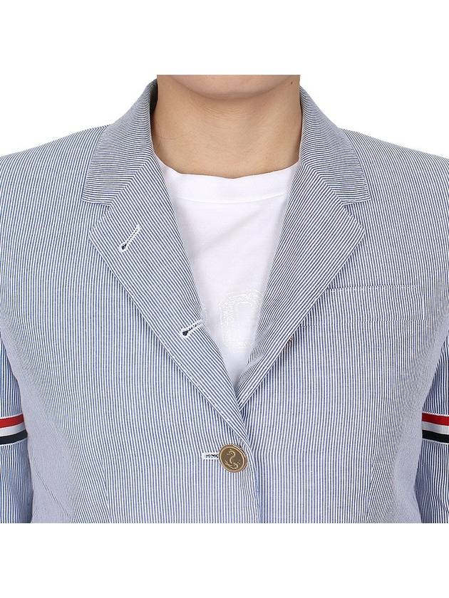 pincode high armhole sports coat jacket navy - THOM BROWNE - 7