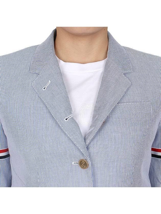 Pincode High Armhole Sports Jacket Navy - THOM BROWNE - BALAAN 7