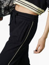 Cotton Jersey Track Pants Black - GUCCI - BALAAN 3