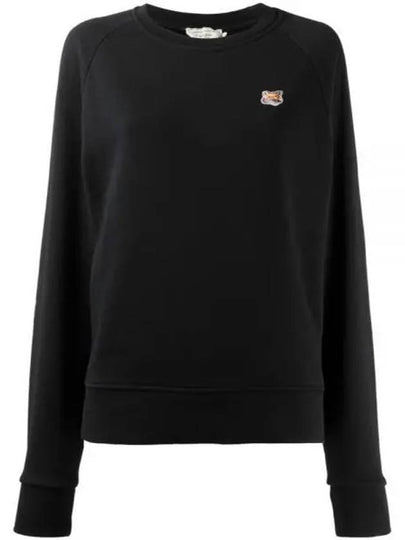 Fox Head Patch Adjusted Sweatshirt Black - MAISON KITSUNE - BALAAN 2