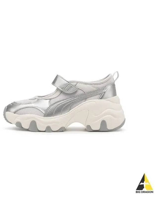 Pulsar Wedge Women s Sandals Gray Silver 398677 06 - PUMA - BALAAN 1