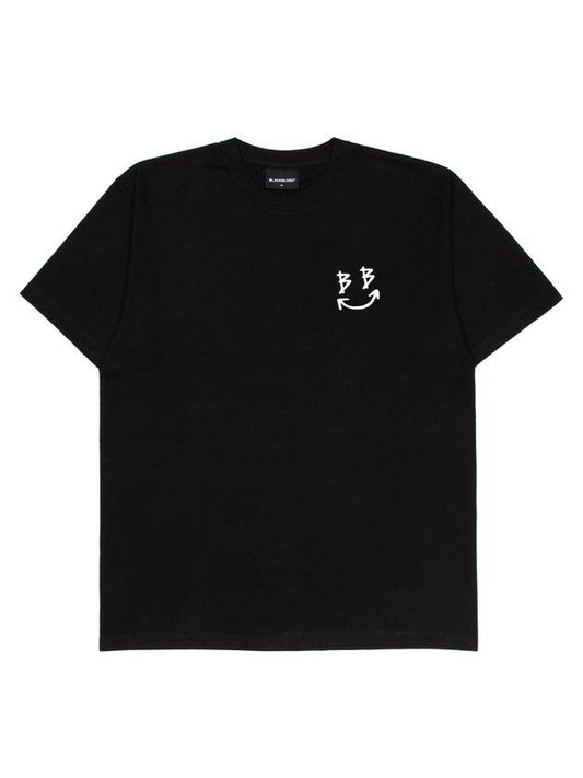 BBD Classic Smile Logo T Shirt Black - BLACKBLOND - BALAAN 2