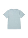 Grey Fox Head Patch Classic Short Sleeve T-Shirt Light Blue - MAISON KITSUNE - BALAAN 4