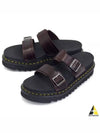 Miles Buckle Brando Leather Sandals Black - DR. MARTENS - BALAAN 2