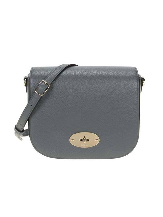 Dali Satchel Classic Grain Small Cross Bag Gray - MULBERRY - BALAAN.