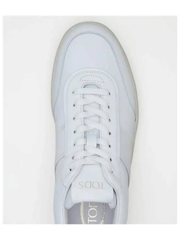 Logo Tonal Low-Top Sneakers White - TOD'S - BALAAN 6