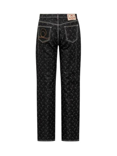 Denim Pants WPA128ARDEN0001 BK99 Black - MARINE SERRE - BALAAN 2