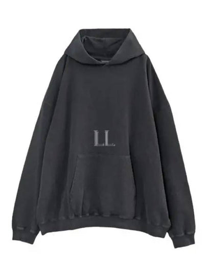 Back Logo Hooded Top Black - BALENCIAGA - BALAAN 2