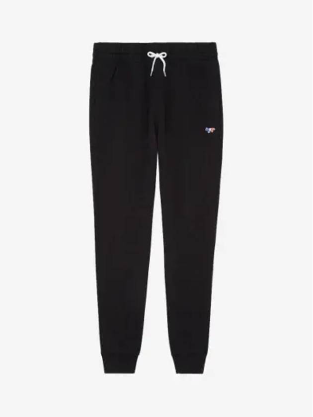 Jogger Pants Tricolor Fox Patch Fox Patch Jogger Pants AM01300KM0001 BK - MAISON KITSUNE - BALAAN 1