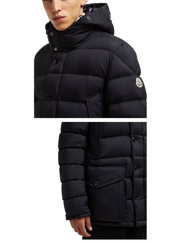 CLUNYE Fur Hood Down Padding Jacket Black Men s 1C00010 596K7 999 TLS - MONCLER - BALAAN 5