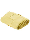 Intrecciato Tri-Fold Zip Half Wallet Yellow - BOTTEGA VENETA - BALAAN 5