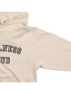 Wellness Club Hooded Sweatshirt WELLNESS CLUB FLOCKED HOODIE CREAM NAVY - SPORTY & RICH - BALAAN 4