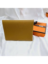 Calvi Duo Compact Card Wallet Yellow - HERMES - BALAAN 5