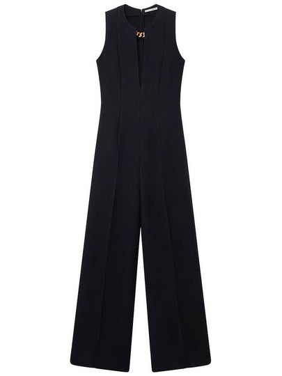 chain embellished cotton jumpsuit 6100853EU600 - STELLA MCCARTNEY - BALAAN 2