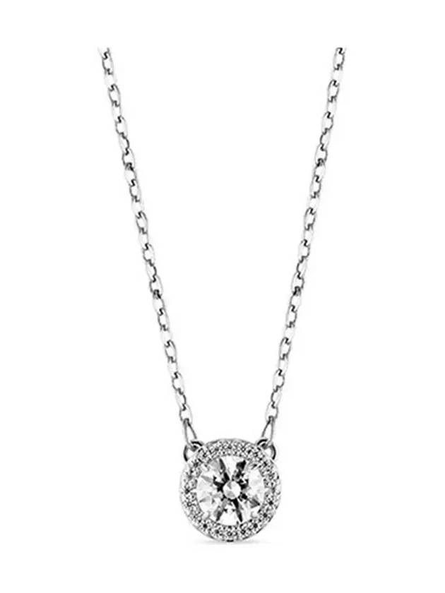 Constella Pendant Necklace Silver - SWAROVSKI - BALAAN 4