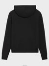 Triomphe Wool Zip-Up Hoodie Black - CELINE - BALAAN 3