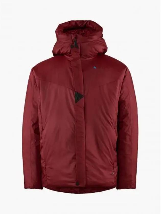 Rodin Hooded Jacket Man Made Red 10414 217 - KLATTERMUSEN - BALAAN 1