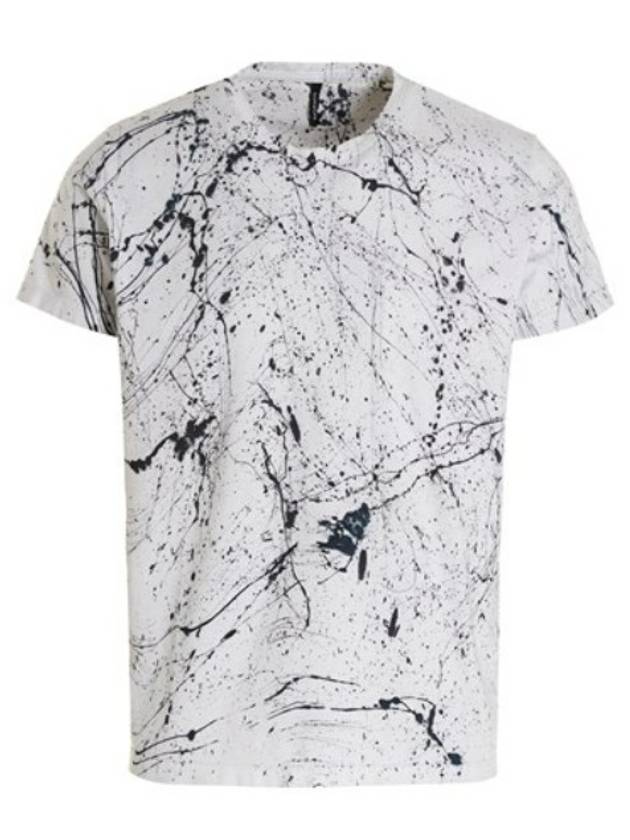 Paint Splash TShirt TX22S1117FLKBIANCOFLK - GIORGIO BRATO - BALAAN 1