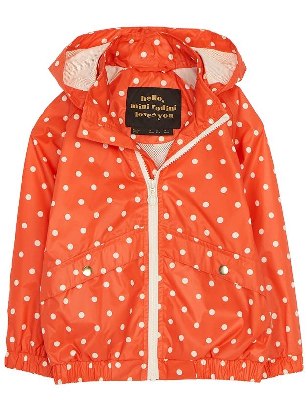 Kids Hooded Jacket 2321010542 RED - MINI RODINI - BALAAN 2