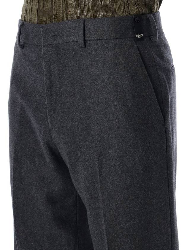 Fendi Cashmere Trousers - FENDI - BALAAN 3