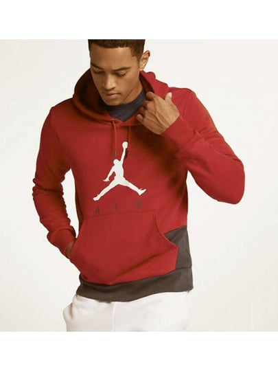 Air Jordan Jumpman Big Logo Hoodie Red - NIKE - BALAAN 2