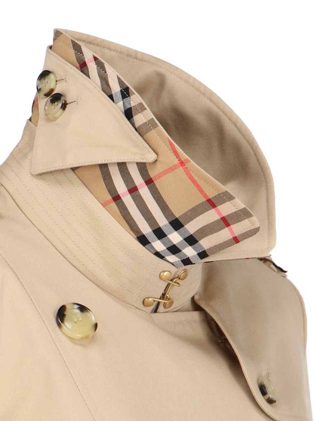 Short Chelsea Heritage Trench Coat Beige - BURBERRY - BALAAN 5