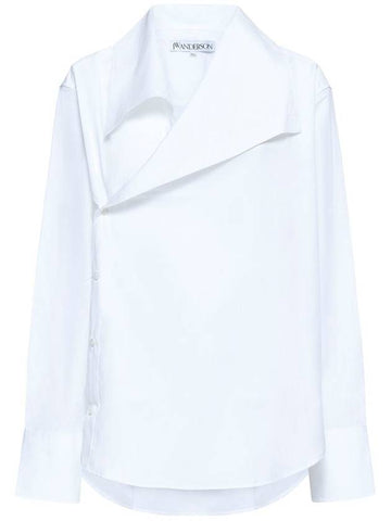 JW Anderson Asymmetric Shirt - JW ANDERSON - BALAAN 1