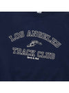 Track Club Crew Neck Sweatshirt TRACK CLUB CREWNECK NAVY WHITE - SPORTY & RICH - BALAAN 6