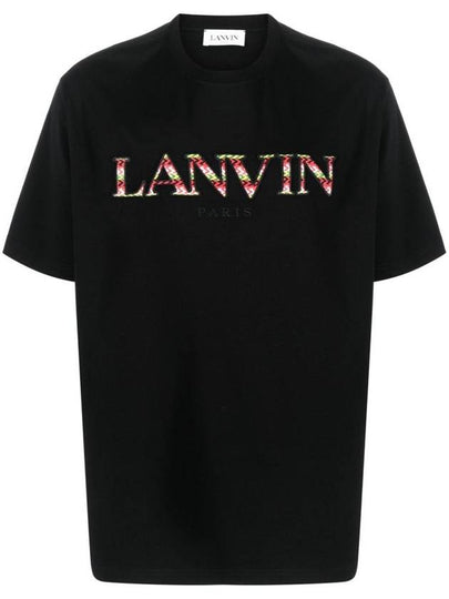 24FW T-Shirt RMTS0010J207A2310 Black - LANVIN - BALAAN 2