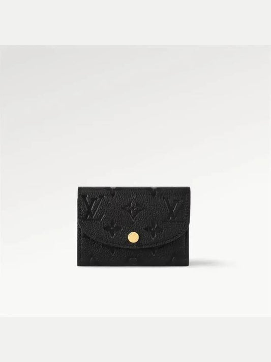 Rosalie Monogram Coin Purse Black - LOUIS VUITTON - BALAAN 2