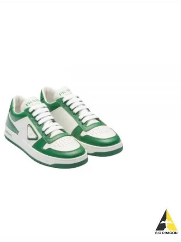 1E792M 3LKG F0DJT Downtown Leather Sneakers - PRADA - BALAAN 1