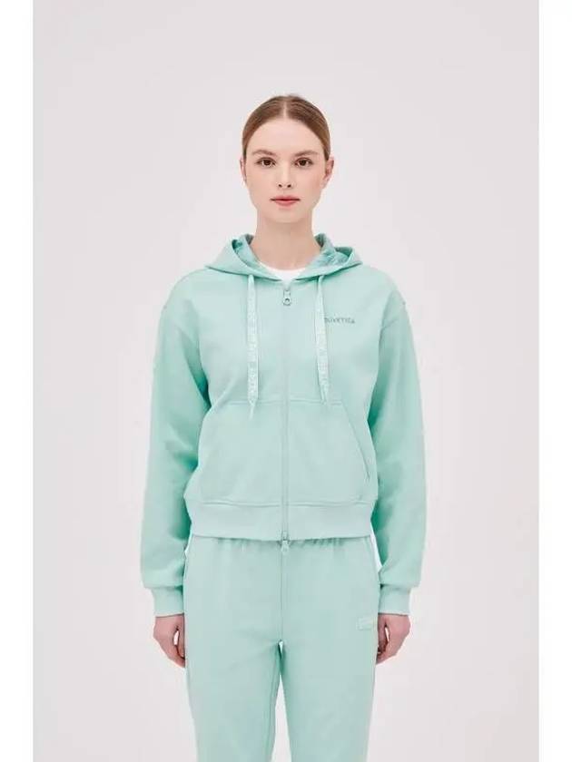 Marne full zip mint women s training top - DUVETICA - BALAAN 1