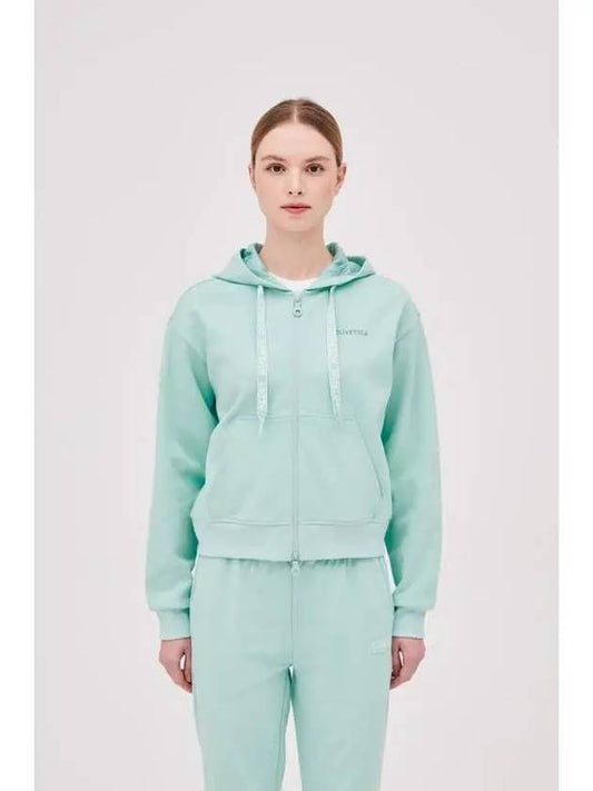 Marne full zip mint women s training top - DUVETICA - BALAAN 1