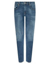 Straight Denim Jeans Blue - DIESEL - BALAAN 2