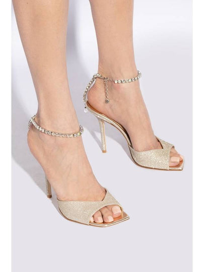 Jimmy Choo High-heeled Sandals 'Saeda', Women's, Silver - JIMMY CHOO - BALAAN 2