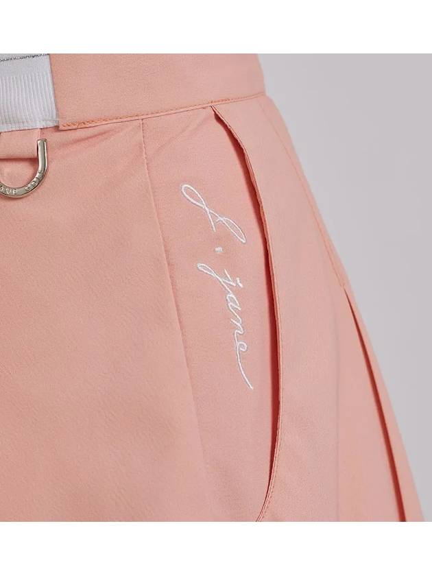 Golf Wear Tennis Line Color Skirt Peach - J JANE - BALAAN 4