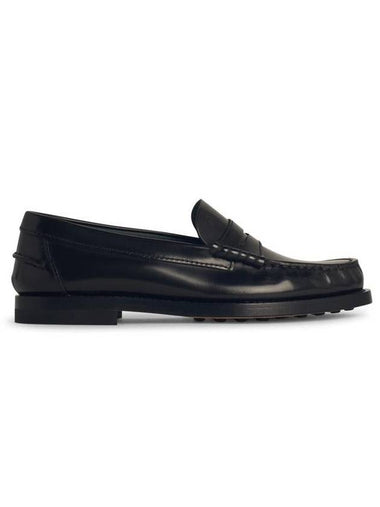 Tod'S Black Leather Loafers - TOD'S - BALAAN 1