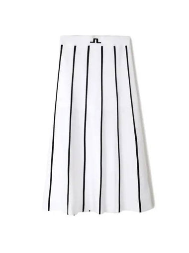 Women's Sally Knit Skirt White - J.LINDEBERG - BALAAN 1