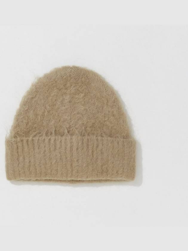 mohair beanie beige - ACNE STUDIOS - BALAAN 4