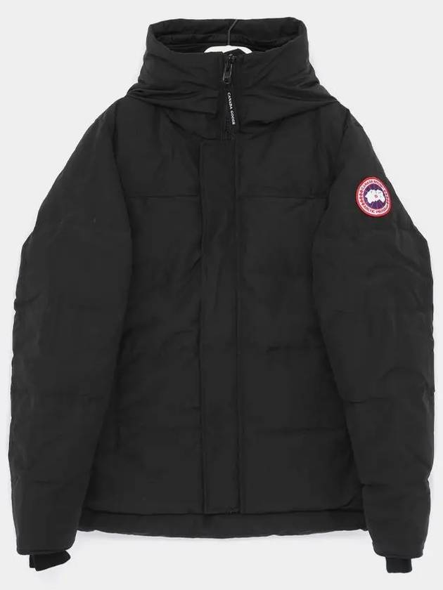 Macmillan Iconic Label Padded Parka Black - CANADA GOOSE - BALAAN 3