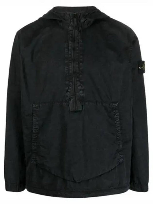 Brushed Cotton Anorak Black - STONE ISLAND - BALAAN 2