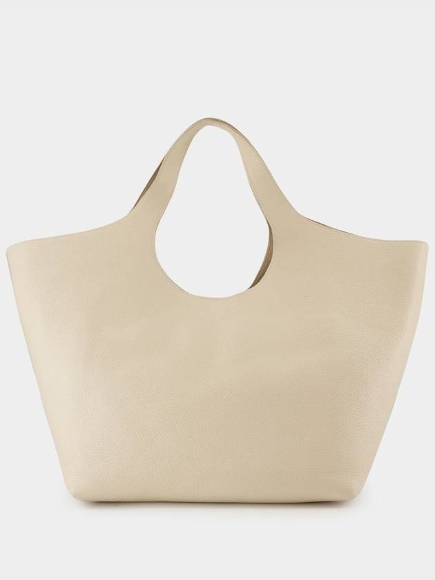 Lili Shopper Bag - ANINE BING - Leather - Beige - ANINE BING - BALAAN 3